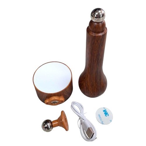 Επαναφορτιζόμενο επιτραπέζιο φωτιστικό LED περιστρεφόμενο - 215358 - Dark Brown