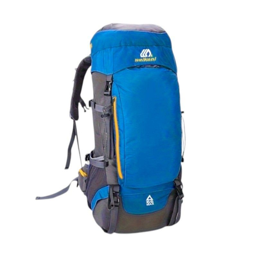 Σακίδιο πλάτης ορειβατικό - H2401 - 65L+5L - 251593 - Light Blue
