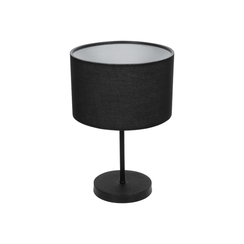 GLOBOSTAR® STRING 204-0196 Μοντέρνο Επιτραπέζιο Φωτιστικό Πορτατίφ με Ντουί 1 x E27 AC 220-240V IP20 - Μαύρο - Μ24 x Π24 x Υ37cm