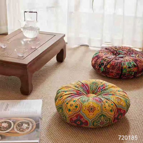 Μαξιλάρι καρέκλας Πουφ - Boho - 40cm - 720185 - Yellow/Green