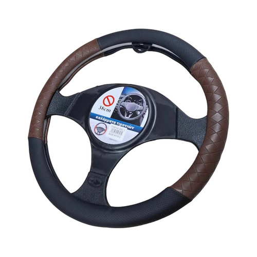 Κάλυμμα τιμονιού αυτοκινήτου - SMZ-3 - 123039 - Dark Brown