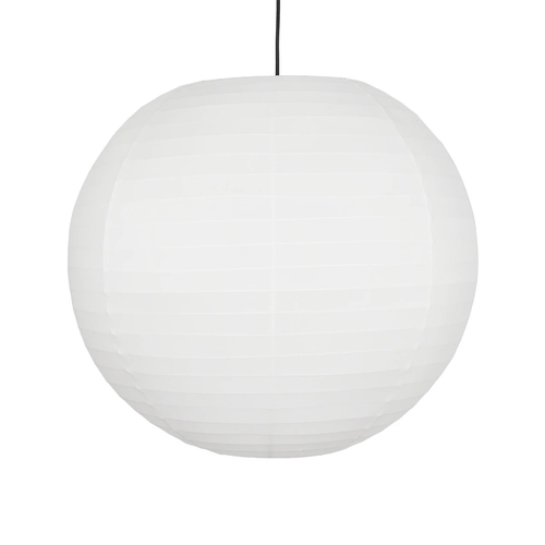 GLOBOSTAR® ROMINA 62005 Μοντέρνο Κρεμαστό Φωτιστικό Οροφής με Ντουί 1 x E27 AC 220-240V IP20 - Λευκό - Μ60 x Π60 x Υ60cm