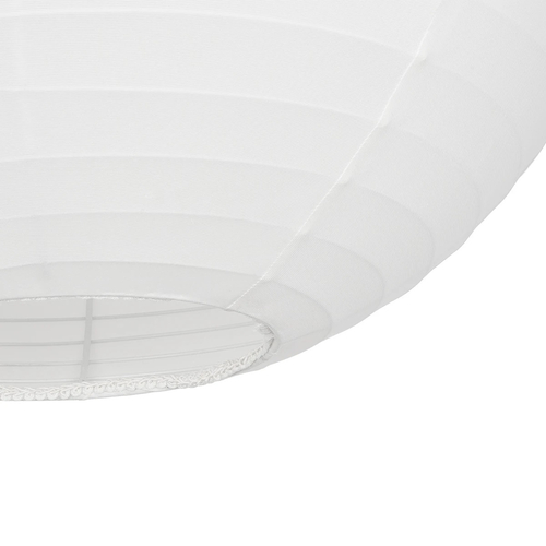 GLOBOSTAR® ROMINA 62005 Μοντέρνο Κρεμαστό Φωτιστικό Οροφής με Ντουί 1 x E27 AC 220-240V IP20 - Λευκό - Μ60 x Π60 x Υ60cm