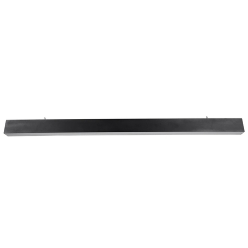 kelvo® ORION KLV-101-0362-V2 Γραμμικό Φωτιστικό Οροφής LED 72W 7200lm 120° AC 220-240V IP20 Ρυθμιζόμενο Λευκό CCT με Χειριστήριο από 2700K έως 6000K Dimmable - Lumileds SMD Chip - Μαύρο Ματ - Μ120 x Π5 x Υ7.5cm - 3 Χρόνια Εγγύηση