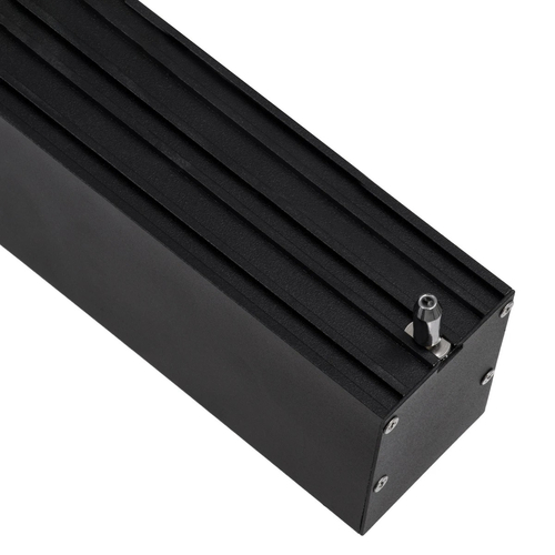 kelvo® ORION KLV-101-0362-V2 Γραμμικό Φωτιστικό Οροφής LED 72W 7200lm 120° AC 220-240V IP20 Ρυθμιζόμενο Λευκό CCT με Χειριστήριο από 2700K έως 6000K Dimmable - Lumileds SMD Chip - Μαύρο Ματ - Μ120 x Π5 x Υ7.5cm - 3 Χρόνια Εγγύηση