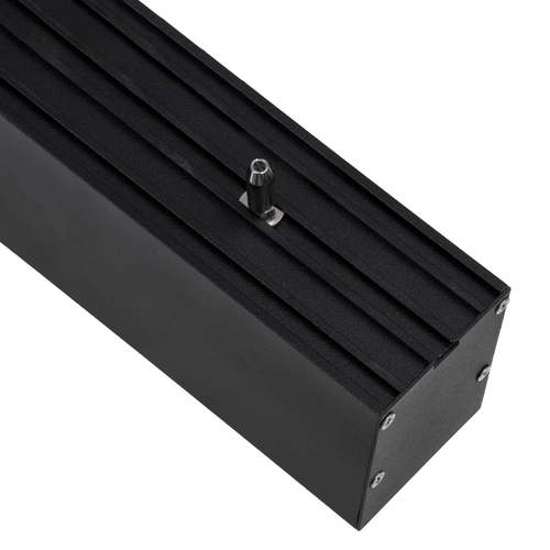kelvo® ORION KLV-101-0362-V2 Γραμμικό Φωτιστικό Οροφής LED 72W 7200lm 120° AC 220-240V IP20 Ρυθμιζόμενο Λευκό CCT με Χειριστήριο από 2700K έως 6000K Dimmable - Lumileds SMD Chip - Μαύρο Ματ - Μ120 x Π5 x Υ7.5cm - 3 Χρόνια Εγγύηση