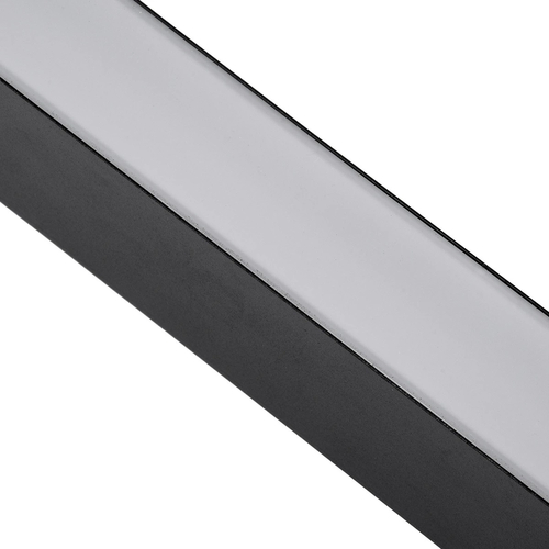 kelvo® ORION KLV-101-0362-V2 Γραμμικό Φωτιστικό Οροφής LED 72W 7200lm 120° AC 220-240V IP20 Ρυθμιζόμενο Λευκό CCT με Χειριστήριο από 2700K έως 6000K Dimmable - Lumileds SMD Chip - Μαύρο Ματ - Μ120 x Π5 x Υ7.5cm - 3 Χρόνια Εγγύηση