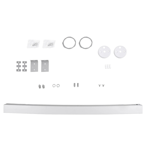kelvo® ORION KLV-101-0363 Κρεμαστό Γραμμικό Φωτιστικό Οροφής LED 72W 7200lm 120° AC 220-240V IP20 Ρυθμιζόμενο Λευκό CCT με Χειριστήριο από 2700K έως 6000K Dimmable - Lumileds SMD Chip - Λευκό Ματ - Μ120 x Π5 x Υ7.5cm - 3 Χρόνια Εγγύηση