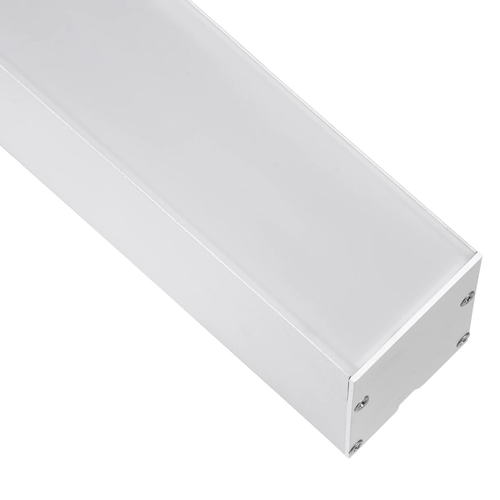 kelvo® ORION KLV-101-0363-V2 Γραμμικό Φωτιστικό Οροφής LED 72W 7200lm 120° AC 220-240V IP20 Ρυθμιζόμενο Λευκό CCT με Χειριστήριο από 2700K έως 6000K Dimmable - Lumileds SMD Chip - Λευκό Ματ - Μ120 x Π5 x Υ7.5cm - 3 Χρόνια Εγγύηση