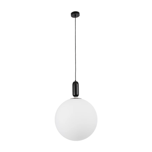 kelvo® ESTETICO KLV-101-0381 Κρεμαστό Φωτιστικό Οροφής για Λάμπα με Ντουί E27 AC 220-240V IP20 - Μαύρο Ματ & Λευκό - Μ40 x Π40 x Υ58cm