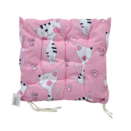 Μαξιλάρι καρέκλας παιδικό - 40x40cm - 720204 - Light Pink