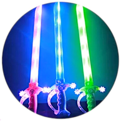 Παιδικό φωτεινό σπαθί LED - 5138B - 204110 - Green