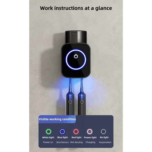 Βάση αποστείρωσης οδοντόβουρτσας - JX-5589 - 961028 - White