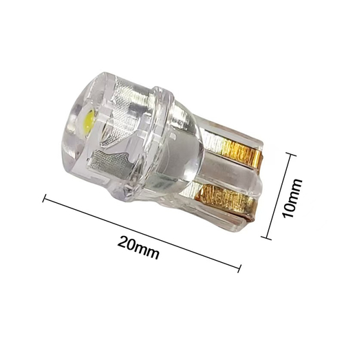 Λαμπτήρες LED - T10 - R-DT10Q-01AUT10 - 2pcs - 110860 - Red