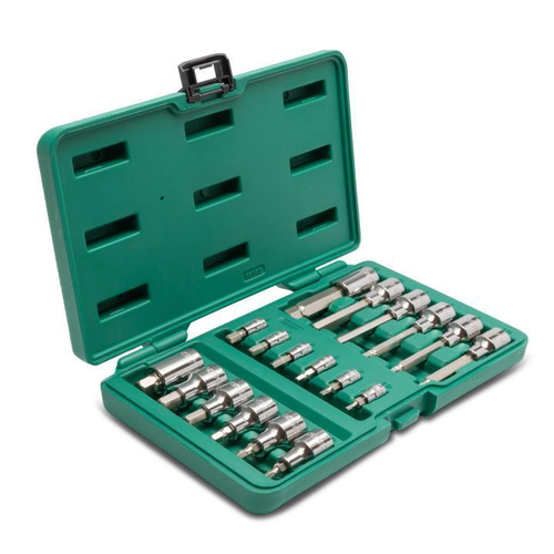 Σετ καρυδάκια μύτες άλλεν 1/4" & 1/2” 18τεμ.

6 - 1/4” καρυδάκια άλλεν μύτες 3, 4, 5, 6, 7, 8 mm
6 - 1/2” καρυδάκια άλλεν μύτες 50L 5, 6, 7, 8, 10, 12 mm
6 - 1/2” καρυδάκια άλλεν μύτες 100L 5, 6, 7, 8, 10, 12 mm / ST09053SJ
