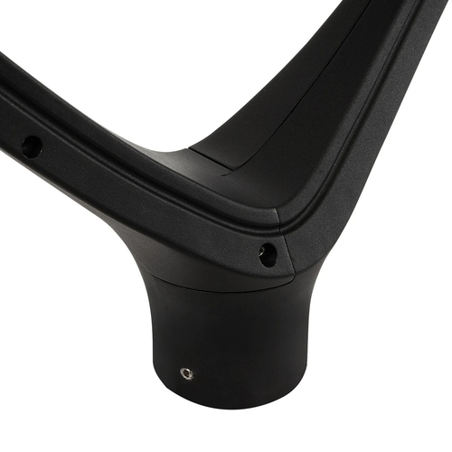 GLOBOSTAR® SQUARE 90507 Φωτιστικό Στύλου/Κολώνας Πλατείας/Πάρκου/Κήπου με Ασύρματο Χειριστήριο LED 20W 800lm 120° Ενσωματωμένο Φωτοβολταϊκό Panel 6V 20W & Επαναφορτιζόμενη Μπαταρία Li-ion 3.2V 20000mAh με Αισθητήρα Κίνησης-Ημέρας-Νύχτας Αδιάβροχο IP65 Θερμό Λευκό 2700K - Γκρι Ανθρακί - Μ60 x Π47 x Υ48cm - 2 Χρόνια Εγγύηση