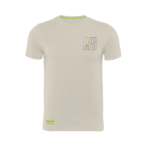 Μπλούζα t-shirt enjoy μπεζ XXL 80% βαμβάκι / 20% ανακυκλωμένο βαμβάκι – 180 g/m² / 60064