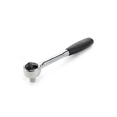 Καστάνια 1/2" ROUND HEAD 60 δόντια ταχείας απεμπλοκής
Ο σχεδιασμός γρήγορης απελευθέρωσης επιτρέπει την ταχεία αφαίρεση
της υποδοχής
Ο σχεδιασμός 60 δοντιών απαιτεί μόλις 6° τόξου περιστροφής για να
μετακινήσει βίδα
Πλήρως γυαλισμένο φινίρισμα χρωμίου που