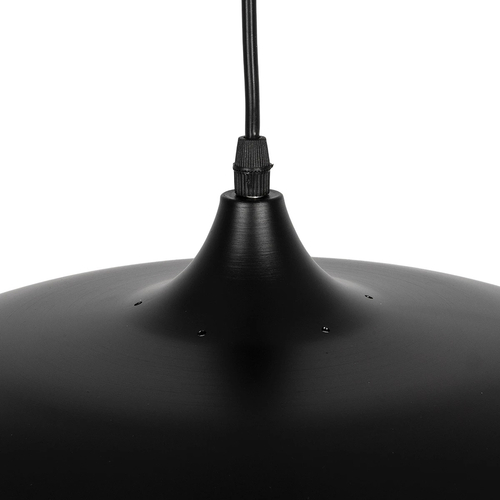 GLOBOSTAR® SOBRINO 999-0112 Vintage Κρεμαστό Φωτιστικό Οροφής με Ντουί 1 x E27 AC 220-240V IP20 - Μαύρο - Μ45 x Π45 x Υ45cm