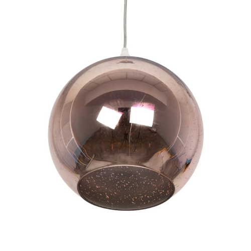 GLOBOSTAR® JUPITER 999-0146 Μοντέρνο Κρεμαστό Φωτιστικό Οροφής με Ντουί 1 x E27 AC 220-240V IP20 - Πολύχρωμο - Μ25 x Π25 x Υ26cm