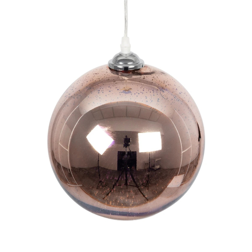 GLOBOSTAR® JUPITER 999-0146 Μοντέρνο Κρεμαστό Φωτιστικό Οροφής με Ντουί 1 x E27 AC 220-240V IP20 - Πολύχρωμο - Μ25 x Π25 x Υ26cm