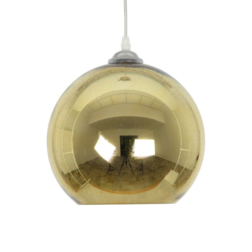 GLOBOSTAR® SATURN 999-0147 Μοντέρνο Κρεμαστό Φωτιστικό Οροφής με Ντουί 1 x E27 AC 220-240V IP20 - Πολύχρωμο - Μ25 x Π25 x Υ22cm