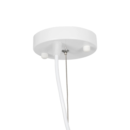 GLOBOSTAR® CUBE 999-0217 Μοντέρνο Κρεμαστό Φωτιστικό Οροφής με Ντουί 1 x E27 AC 220-240V IP20 - Λευκό - Μ70 x Π70 x Y87cm