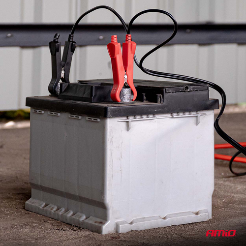 Amio - Φορτιστής Μπαταρίας Ψηφιακός PRO AGM GEL LiFePo4 (LFP) τάση λειτουργίας 6/12V ένταση ρεύματος 5A για Επιβατικά Αυτοκίνητα και Μοτοσυκλέτες - 1 τεμ. (04527/AM)