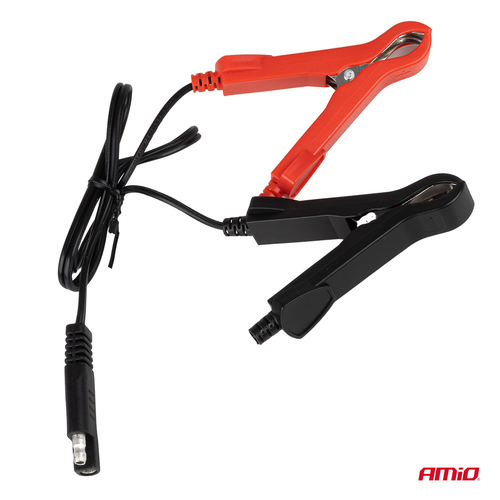 Amio - Φορτιστής Μπαταρίας Ψηφιακός PRO AGM GEL LiFePo4 (LFP) τάση λειτουργίας 6/12V ένταση ρεύματος 5A για Επιβατικά Αυτοκίνητα και Μοτοσυκλέτες - 1 τεμ. (04527/AM)