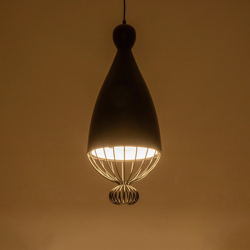 GLOBOSTAR® CARNEL 999-0110 Vintage Κρεμαστό Φωτιστικό Οροφής με Ντουί 1 x E27 AC 220-240V IP20 - Μαύρο - Μ26 x Π26 x Υ70cm