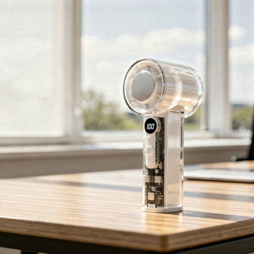 ΑΝΕΜΙΣΤΗΡΑΣ ΧΕΙΡΟΣ ΜΕ ΕΠΙΦΑΝΕΙΑ ΨΥΞΗΣ ΕΠΑΝΑΦΟΡΤΙΖΟΜΕΝΟΣ Φ6 ΛΕΥΚΟ-ΔΙΑΦΑΝΟ