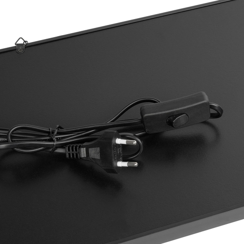 GLOBOSTAR® SIGN 75692 Διακοσμητικό Φωτιστικό Τοίχου Ένδειξης / Σήμανσης NAILS LED 5W 150lm 35° AC 220-240V IP20 Πολύχρωμο - Μαύρο - Μ48 x Π2 x Υ25cm - 2 Χρόνια Εγγύηση