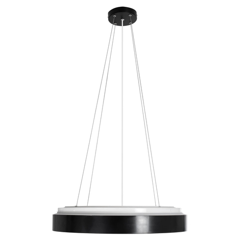 kelvo® BARCHETTA KLV-101-0265 Κρεμαστό Φωτιστικό Οροφής LED 72W 7200lm 120° AC 220-240V IP20 Ρυθμιζόμενο Λευκό CCT με Χειριστήριο από 2700K έως 6000K Dimmable - Lumileds SMD Chip - Μαύρο Ματ - Μ48 x Π48 x Υ8.2cm - 3 Χρόνια Εγγύηση