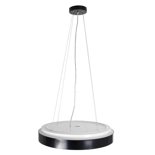 kelvo® BARCHETTA KLV-101-0266 Κρεμαστό Φωτιστικό Οροφής LED 72W 7200lm 120° AC 220-240V IP20 Ρυθμιζόμενο Λευκό CCT με Χειριστήριο από 2700K έως 6000K Dimmable - Lumileds SMD Chip - Μαύρο & Σαμπανιζέ Χρυσό Ματ - Μ48 x Π48 x Υ8.2cm - 3 Χρόνια Εγγύηση