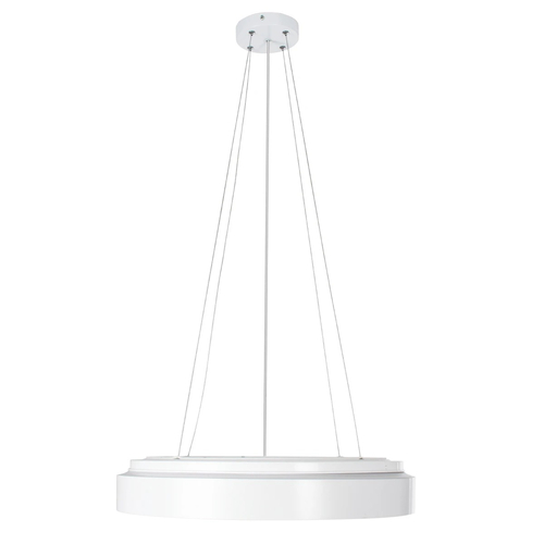 kelvo® BARCHETTA KLV-101-0267 Κρεμαστό Φωτιστικό Οροφής LED 72W 7200lm 120° AC 220-240V IP20 Ρυθμιζόμενο Λευκό CCT με Χειριστήριο από 2700K έως 6000K Dimmable - Lumileds SMD Chip - Λευκό & Σαμπανιζέ Χρυσό Ματ - Μ48 x Π48 x Υ8.2cm - 3 Χρόνια Εγγύηση