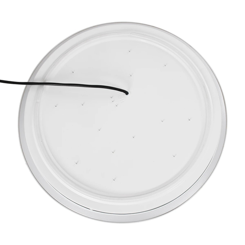 kelvo® BARCHETTA KLV-101-0267-V2 Φωτιστικό Οροφής LED 72W 7200lm 120° AC 220-240V IP20 Ρυθμιζόμενο Λευκό CCT με Χειριστήριο από 2700K έως 6000K Dimmable - Lumileds SMD Chip - Λευκό & Σαμπανιζέ Χρυσό Ματ - Μ48 x Π48 x Υ8.2cm - 3 Χρόνια Εγγύηση