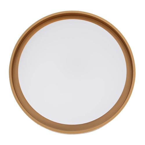 kelvo® BARCHETTA KLV-101-0268 Κρεμαστό Φωτιστικό Οροφής LED 72W 7200lm 120° AC 220-240V IP20 Ρυθμιζόμενο Λευκό CCT με Χειριστήριο από 2700K έως 6000K Dimmable - Lumileds SMD Chip - Σαμπανιζέ Χρυσό Ματ - Μ48 x Π48 x Υ8.2cm - 3 Χρόνια Εγγύηση