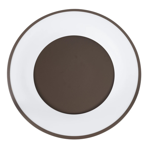 kelvo® SALEM KLV-101-0280 Φωτιστικό Οροφής LED 75W 7500lm 120° AC 220-240V IP20 Ρυθμιζόμενο Λευκό CCT με Χειριστήριο από 2700K έως 6000K Dimmable - Lumileds SMD Chip - Καφέ Ματ - Μ45 x Π45 x Υ8.5cm - 3 Χρόνια Εγγύηση