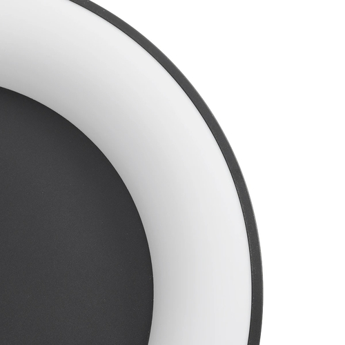 kelvo® SALEM KLV-101-0281 Φωτιστικό Οροφής LED 105W 10500lm 120° AC 220-240V IP20 Ρυθμιζόμενο Λευκό CCT με Χειριστήριο από 2700K έως 6000K Dimmable - Lumileds SMD Chip - Μαύρο Ματ - Μ60 x Π60 x Υ8.5cm - 3 Χρόνια Εγγύηση