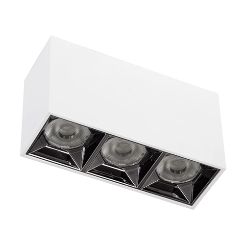kelvo® LUMINAR KLV-101-0330 Φωτιστικό Downlight Σποτ LED 12W 1680lm 36° AC 220-240V IP20 Φυσικό Λευκό 4500K - Osram SMD Chip & TÜV SÜD Driver - Λευκό Ματ - Μ11.8 x Π4.2 x Υ6.6cm - 5 Χρόνια Εγγύηση