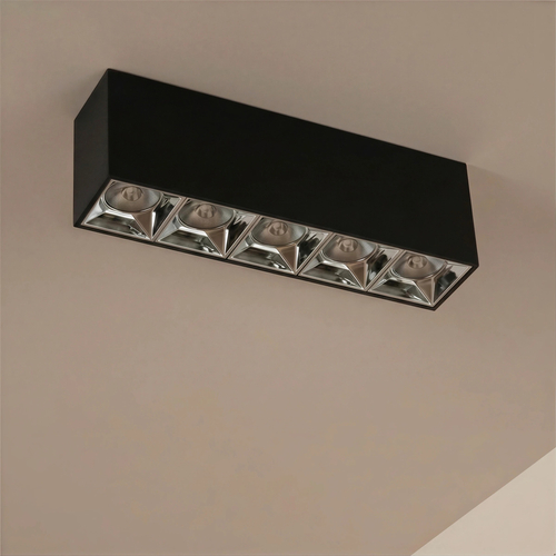 kelvo® LUMINAR KLV-101-0333 Φωτιστικό Downlight Σποτ LED 20W 2800lm 36° AC 220-240V IP20 Φυσικό Λευκό 4500K - Osram SMD Chip & TÜV SÜD Driver - Μαύρο Ματ - Μ19.5 x Π4.2 x Υ6.6cm - 5 Χρόνια Εγγύηση