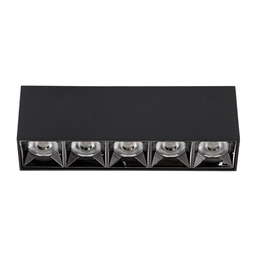 kelvo® LUMINAR KLV-101-0333 Φωτιστικό Downlight Σποτ LED 20W 2800lm 36° AC 220-240V IP20 Φυσικό Λευκό 4500K - Osram SMD Chip & TÜV SÜD Driver - Μαύρο Ματ - Μ19.5 x Π4.2 x Υ6.6cm - 5 Χρόνια Εγγύηση