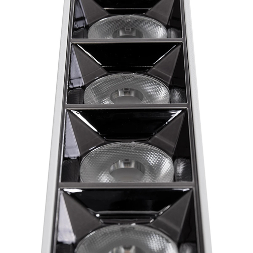 kelvo® LUMINAR KLV-101-0334 Φωτιστικό Downlight Σποτ LED 20W 2800lm 36° AC 220-240V IP20 Φυσικό Λευκό 4500K - Osram SMD Chip & TÜV SÜD Driver - Λευκό Ματ - Μ19.5 x Π4.2 x Υ6.6cm - 5 Χρόνια Εγγύηση