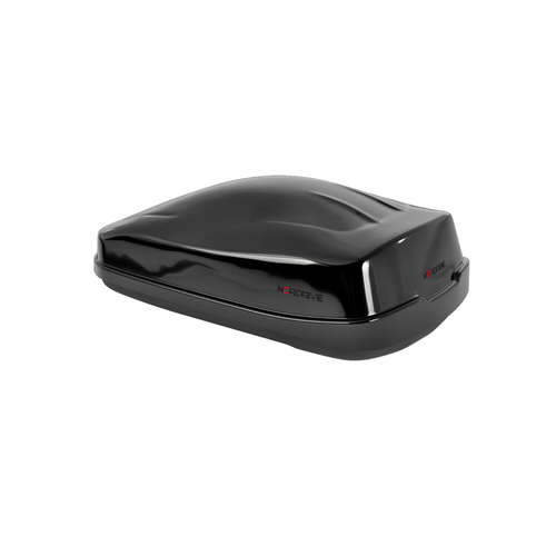 Nordrive - Μπαγκαζιέρα οροφής Box 480 lt μαύρη/γυαλιστερή 155.5x89.5x52 cm - 1 τεμ. (L.N60046)