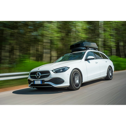 Nordrive - Μπαγκαζιέρα οροφής Box 480 lt μαύρη/γυαλιστερή 155.5x89.5x52 cm - 1 τεμ. (L.N60046)