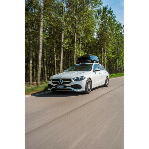 Nordrive - Μπαγκαζιέρα οροφής Box 480 lt μαύρη/γυαλιστερή 155.5x89.5x52 cm - 1 τεμ. (L.N60046)