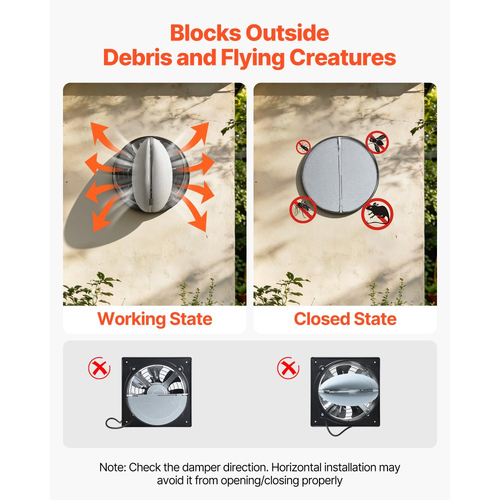 Ανεμιστήρας εξάτμισης VEVOR 30,5 cm, Επιτοίχιος ανεμιστήρας εξαερισμού υψηλής ταχύτητας 1558 CFM με έλεγχο ταχύτητας, χαμηλή κατανάλωση 70W, φορητός απορροφητήρας εξαερισμού για σοφίτα, γκαράζ, υπόγειο, εργαστήριο, κουζίνα, κοτέτσι
