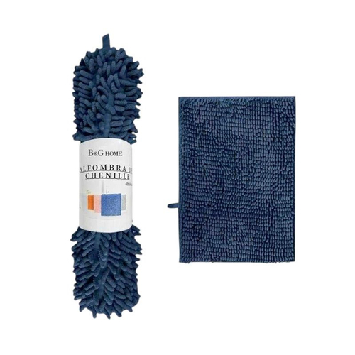 Πατάκι μπάνιου - M0840 - 50x80cm - Blue - 20877