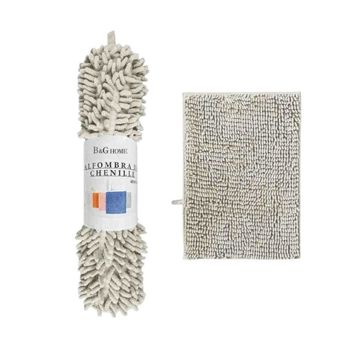 Πατάκι μπάνιου - M0832 - 40x60cm - Beige - 20875