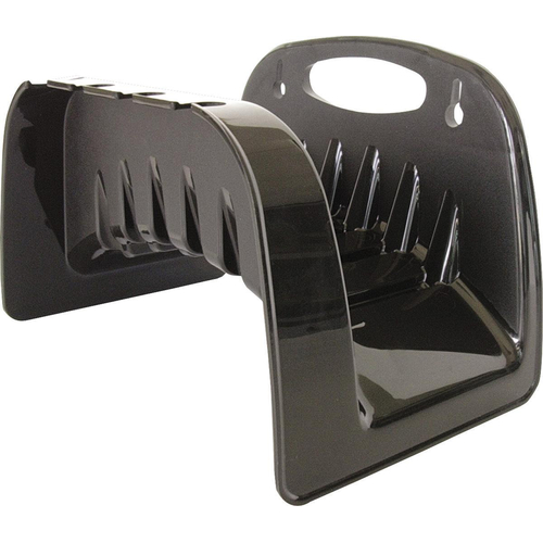 Σέλα τοίχου 8τεμ. για λάστιχο ποτίσματος μαύρη / 80007040